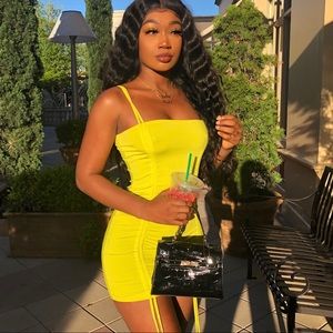 Neon Yellow Dress